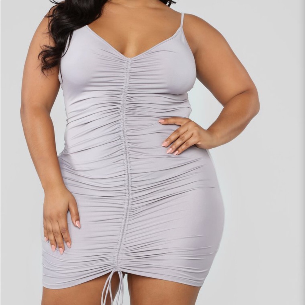 Fashion Nova Shanghai Ruched Dress